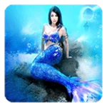 mermaid live wallpaper android application logo